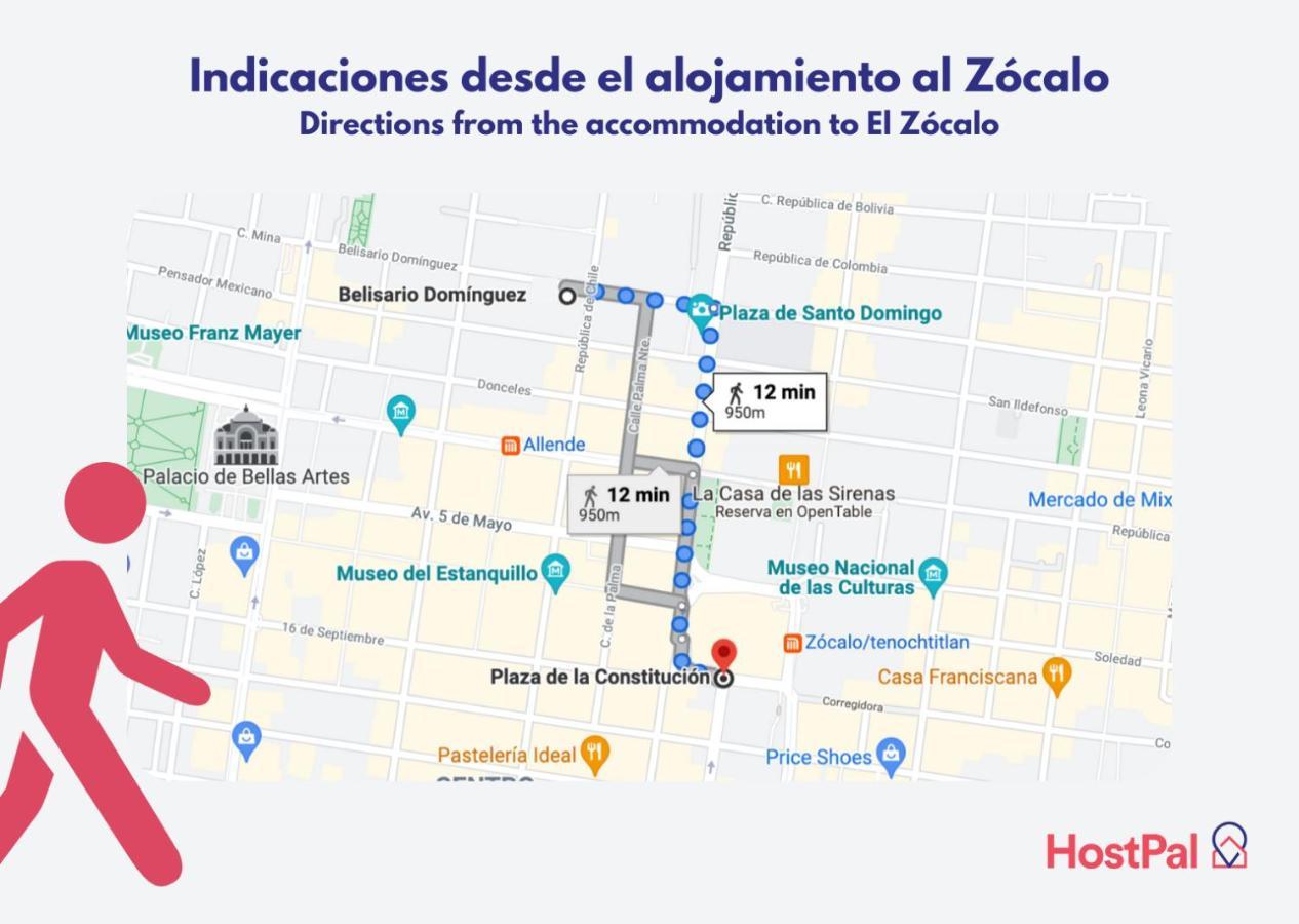 Mexico Historic Center Modern Apartment Екстер'єр фото
